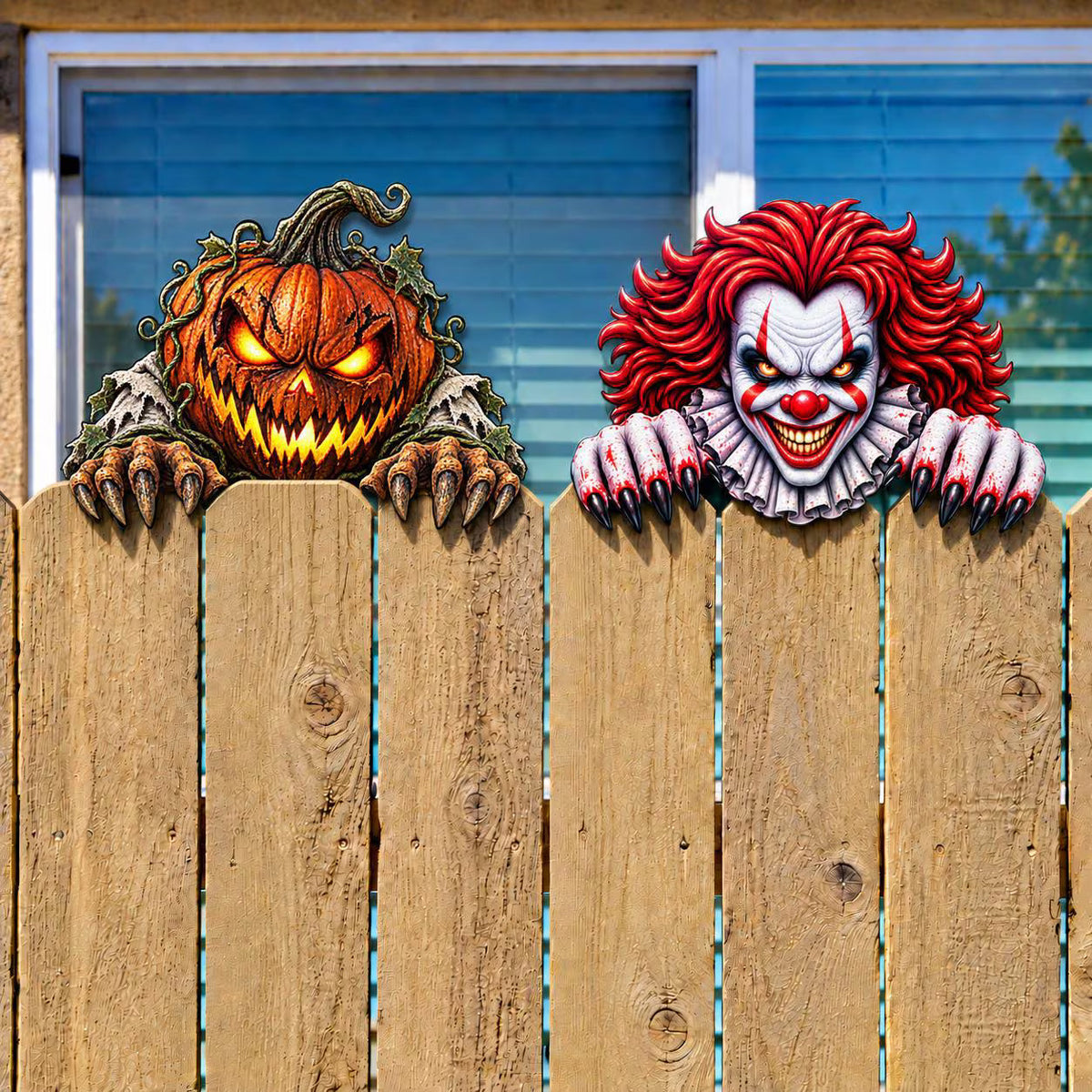 FENCE PEEKERS – FUN & UNIQUE OUTDOOR FENCE DECORATIONS