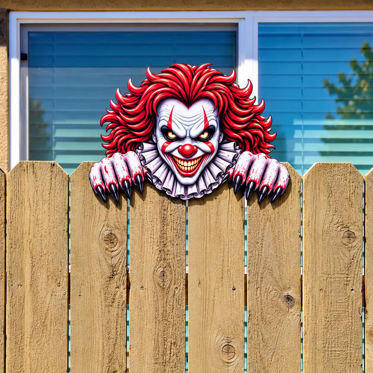 FENCE PEEKERS – FUN &amp; UNIQUE OUTDOOR FENCE DECORATIONS